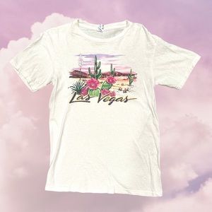 Vintage y2k Las Vegas graphic tee